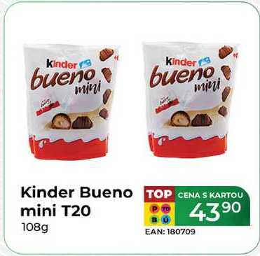 Kinder Bueno mini T20 108g 