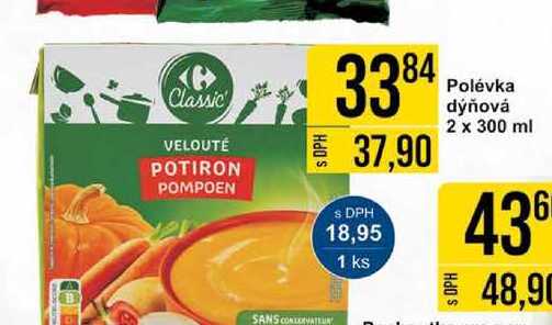 Polévka dýňová 2 x 300 ml