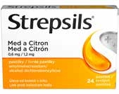 STREPSILS MED A CITRON 24 pastilek