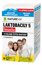 NATUREVIA® LAKTOBACILY 5 IMUNITA 30 kapslí