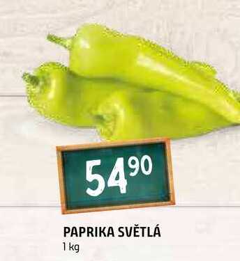 Paprika světlá 1kg