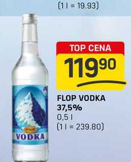 FLOP VODKA 37,5% 0,5l