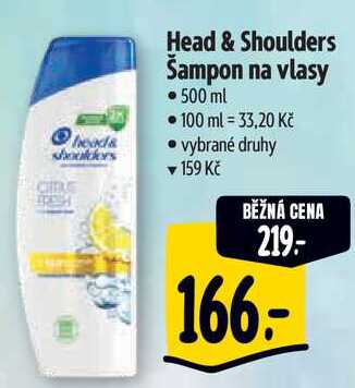 Head & Shoulders Šampon na vlasy, 500 ml  