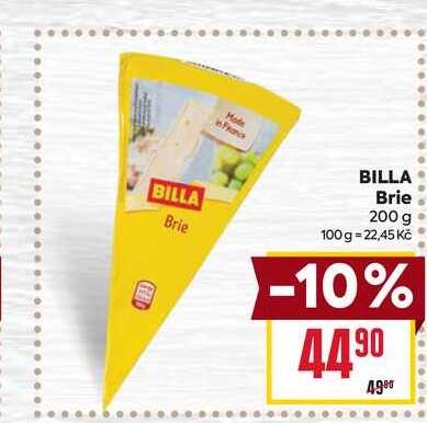 BILLA Brie 200 g