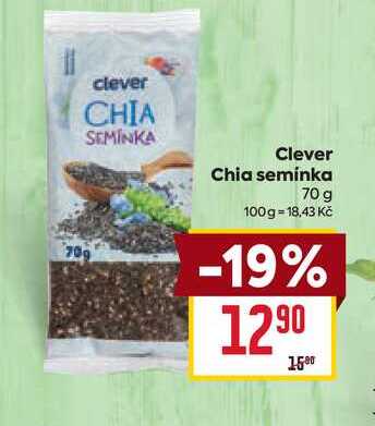 Clever Chia semínka 70 g 