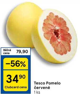 Tesco Pomelo červené, 1ks 