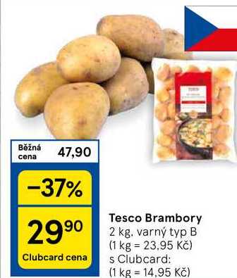 Tesco Brambory, 2 kg. varný typ B 