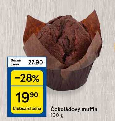 Čokoládový muffin, 100 g 