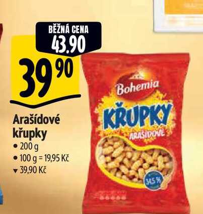  Arašídové křupky  200 g  