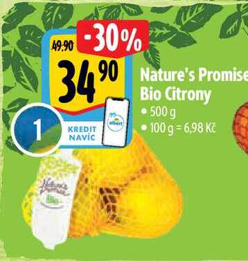   Nature's Promise Bio Citrony   500g  