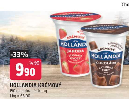 Hollandia Krémový 150g