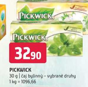 Pickwick 30 g čaj bylinný vybrané druhy