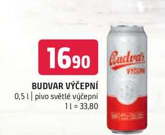 Budweiser Budvar B:Classic světlé výčepní pivo 0,5l