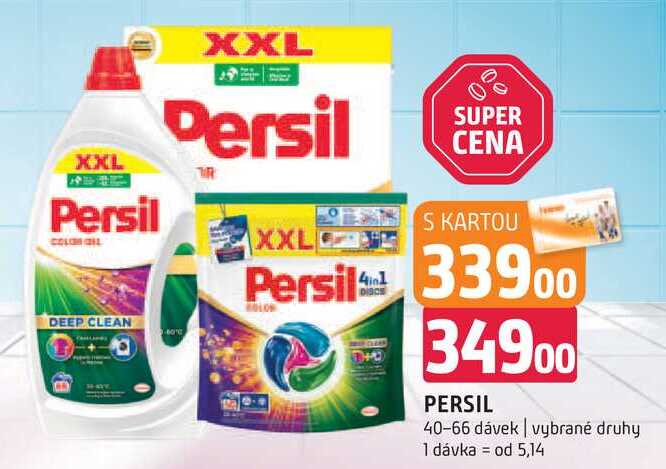 Persil 40-66 dávek vybrané druhy 