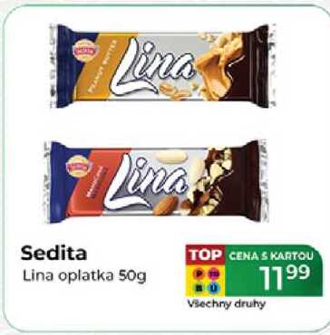 Sedita Lina oplatka 50 g