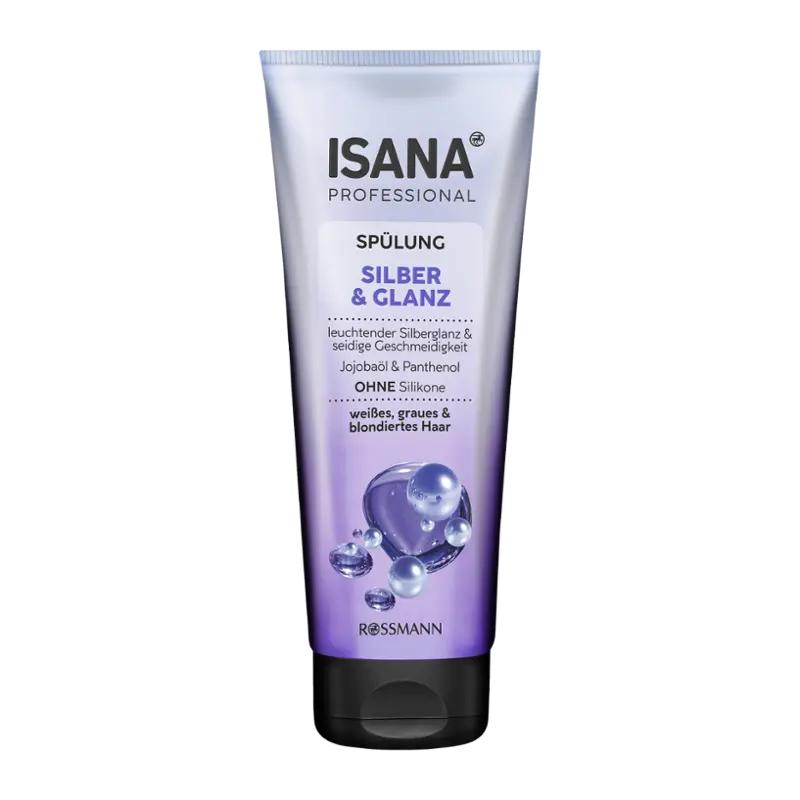 ISANA Professional Kondicionér pro šedé a odbarvené vlasy, 200 ml