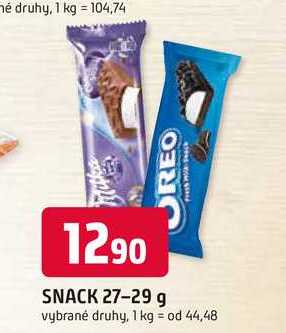 OREO SNACK 27-29 g 