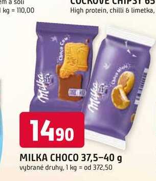 Milka Choco Minis 37,5g, vybrané druhy