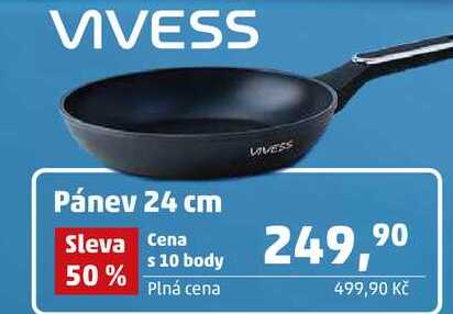 VIVESS Pánev 24 cm