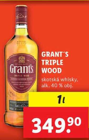 GRANT'S TRIPLE WOOD, 1 l