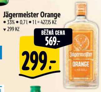 Jägermeister Orange, 0,7 l