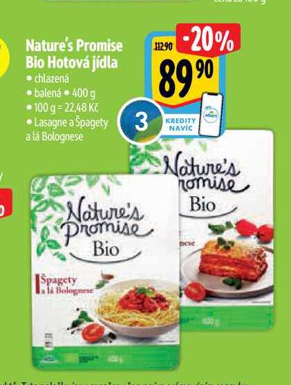 Nature's Promise Bio Hotová jídla 400 g