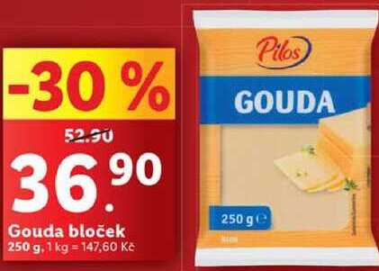 Gouda bloček, 250 g