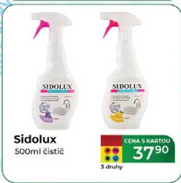 Sidolux 500ml čistič 