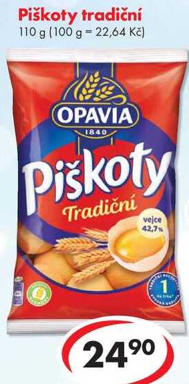 Piškoty tradiční, 110 g 