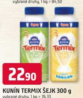 KUNIN TERMIX ŠEJK 300 g 