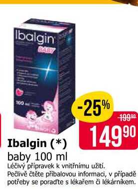 Ibalgin baby 100 ml