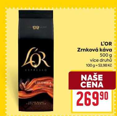 L'OR Zrnková káva 500 g 