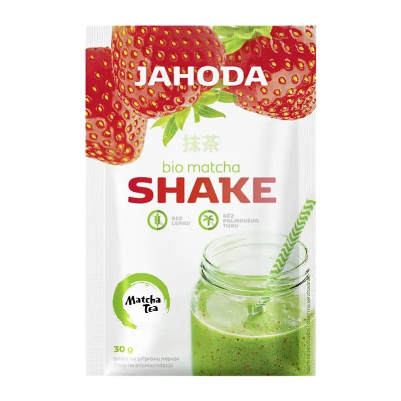 Matcha Tea BIO Matcha shake jahoda, 30 g