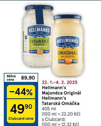 Hellmann's Majonéza, 405 ml 