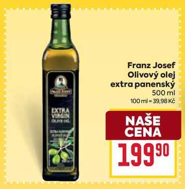 Franz Josef Olivový olej extra panenský 500 ml 