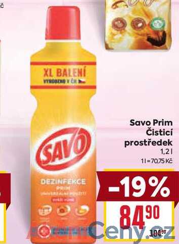 Savo Prim Čisticí prostředek 1,2l