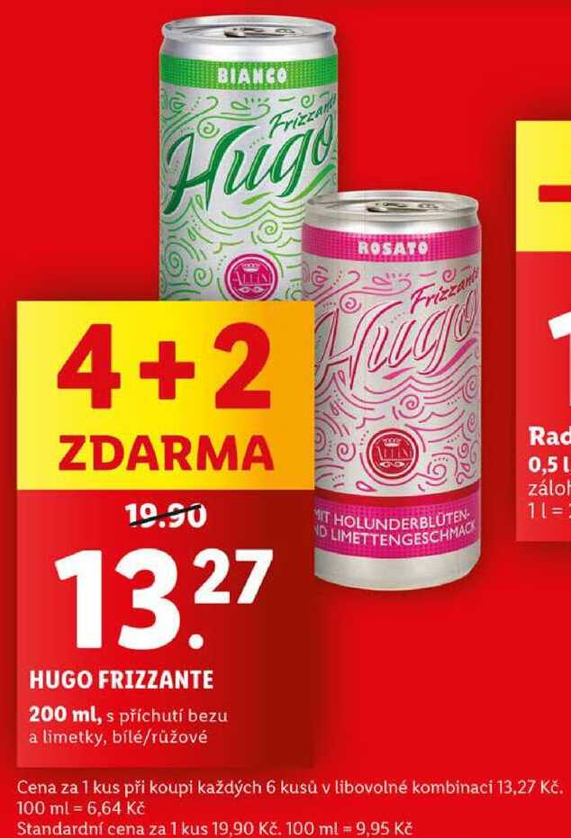 HUGO FRIZZANTE, 200 ml