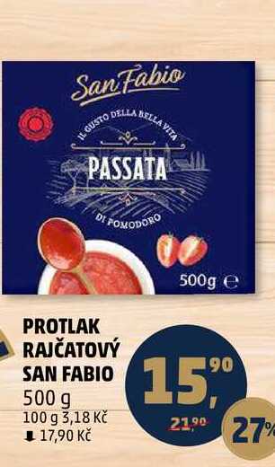 PROTLAK RAJČATOVÝ SAN FABIO, 500 g