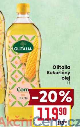 Olitalia Kukuřičný olej 1l