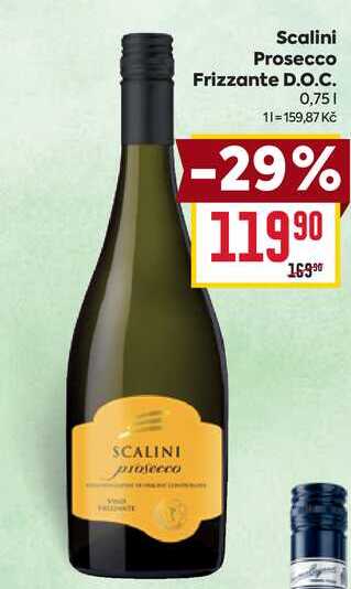 Scalini Prosecco Frizzante D.O.C. 0,75l