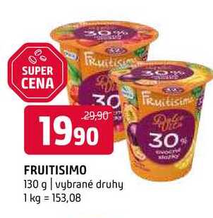 Fruitisimo 130 g vybrané druhy