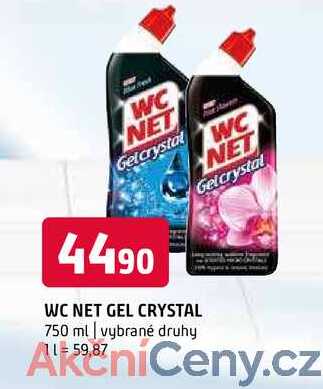 WC net gel crystal 750 ml vybrané druhy