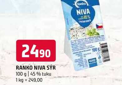 Ranko niva sýr 100 g 45% tuku