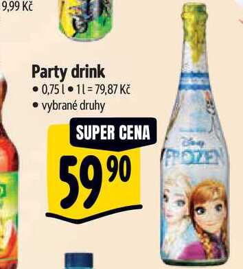   Party drink 0,75 l