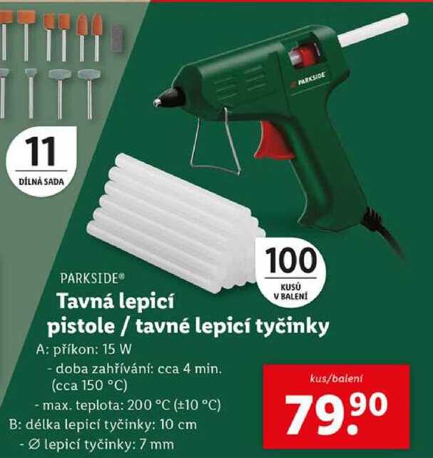 Tavná lepicí pistole/tavné lepicí tyčinky 