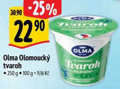 Olma Olomoucký tvaroh, 250 g