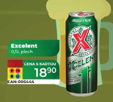 Excelent 0,5L plech 