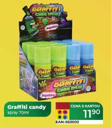 Graffiti candy spray 70ml 