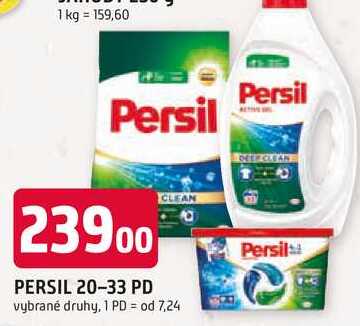 Persil gel na praní 33 dávek, vybrané druhy