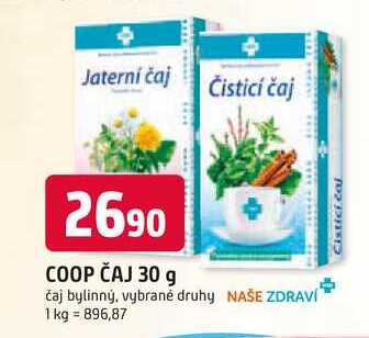 COOP ČAJ 30 g